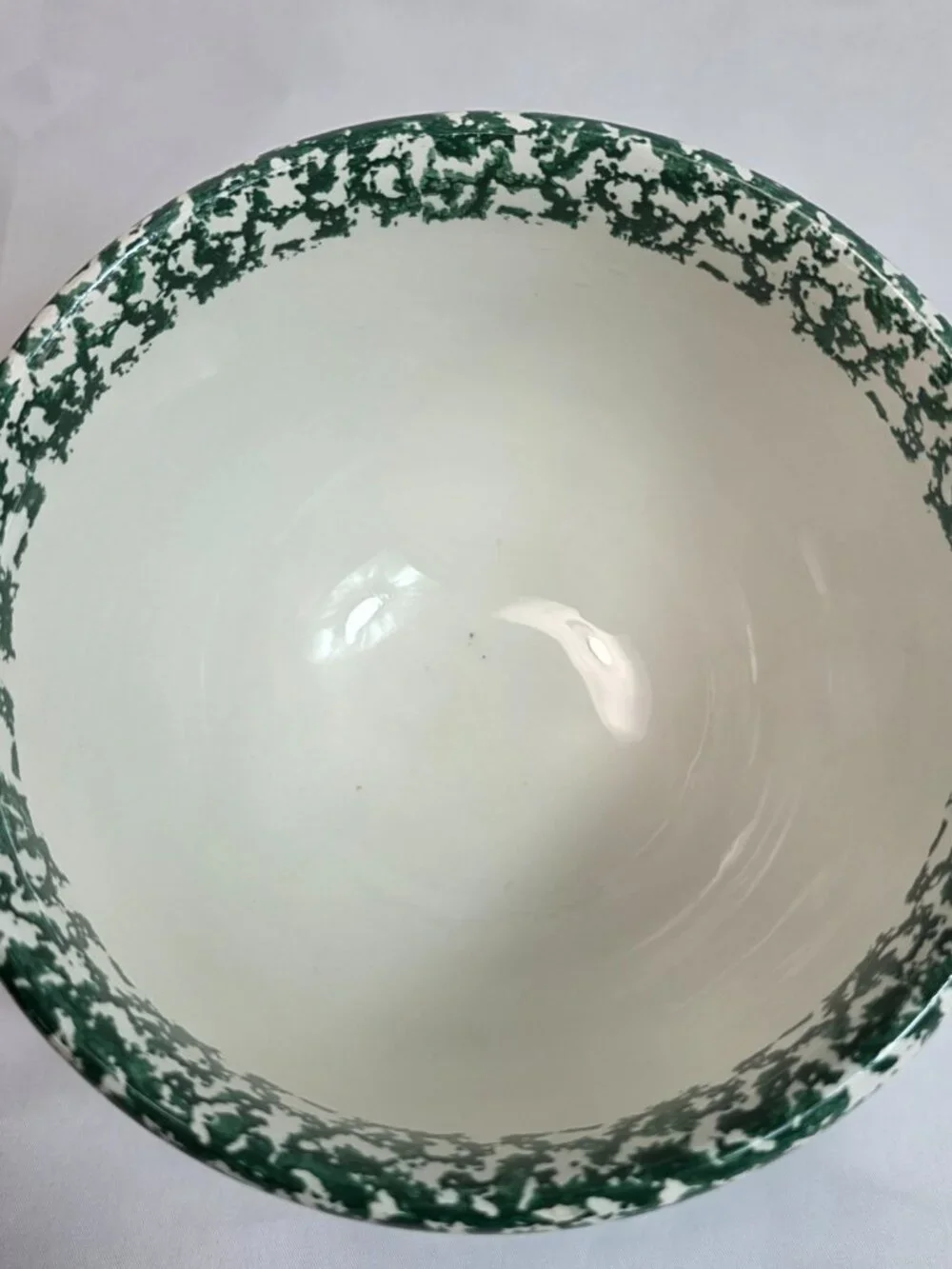Furio Christmas Tree Mixing Bowl 7-inch Green Christmas Tree & Sponge Rim